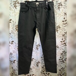 Flint and Tinder Pants Mens 34x31 Gray Straight Fit Stretch Casual Chino Style